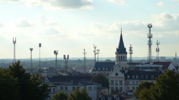 Antennes mobiles 3G/4G/5G en France : guide des emplacements et de la couverture